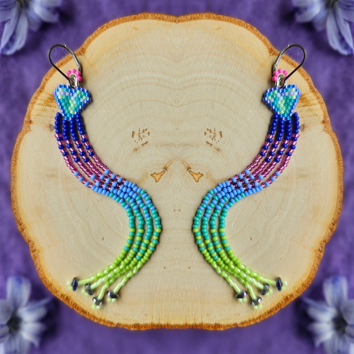 ✨ N E W ✨ 🌌💜 BOREAL HEART EARRINGS 💜 - Awaska
