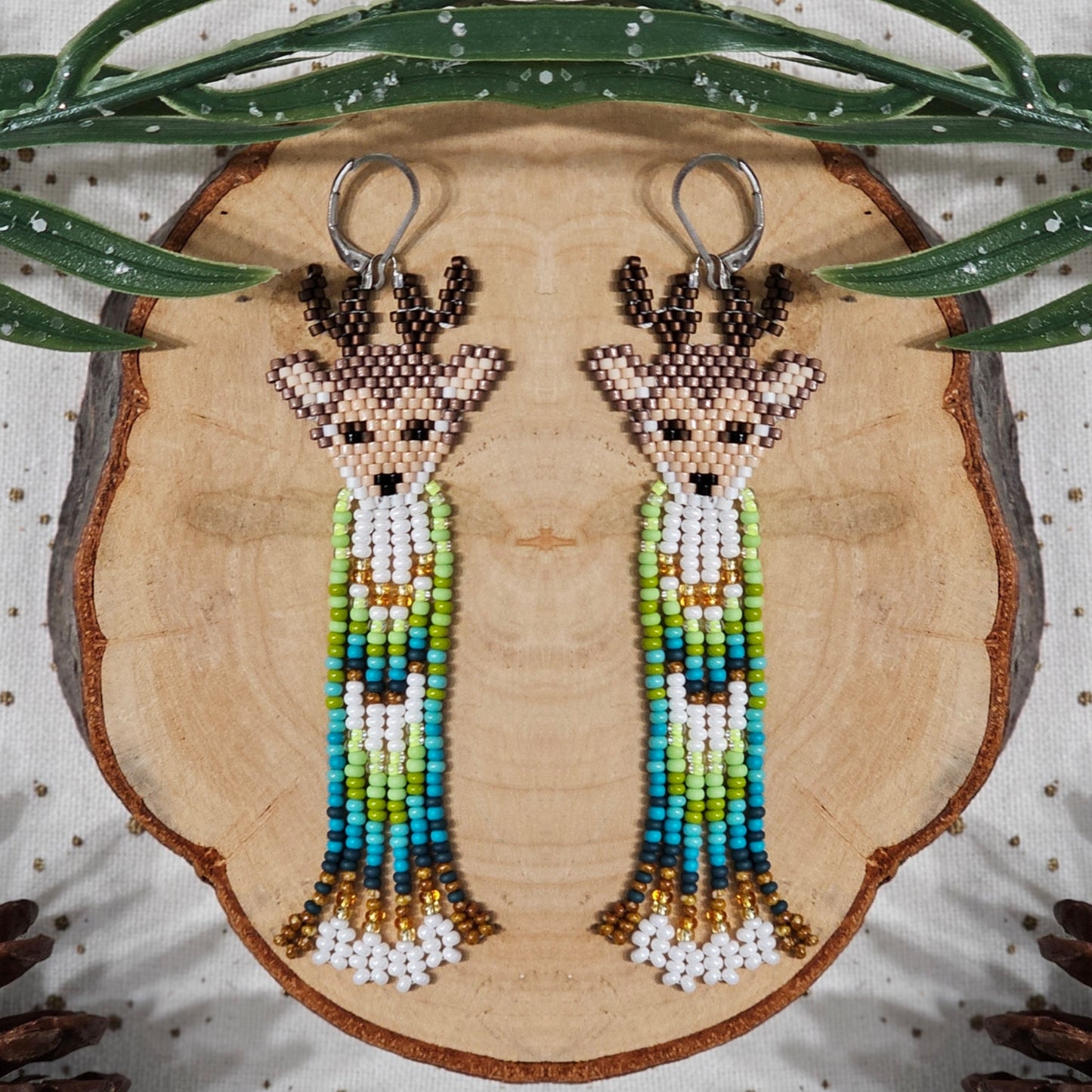 ✨NEW ✨Wild Spirit Collection 🦌 Deer Beading Earrings