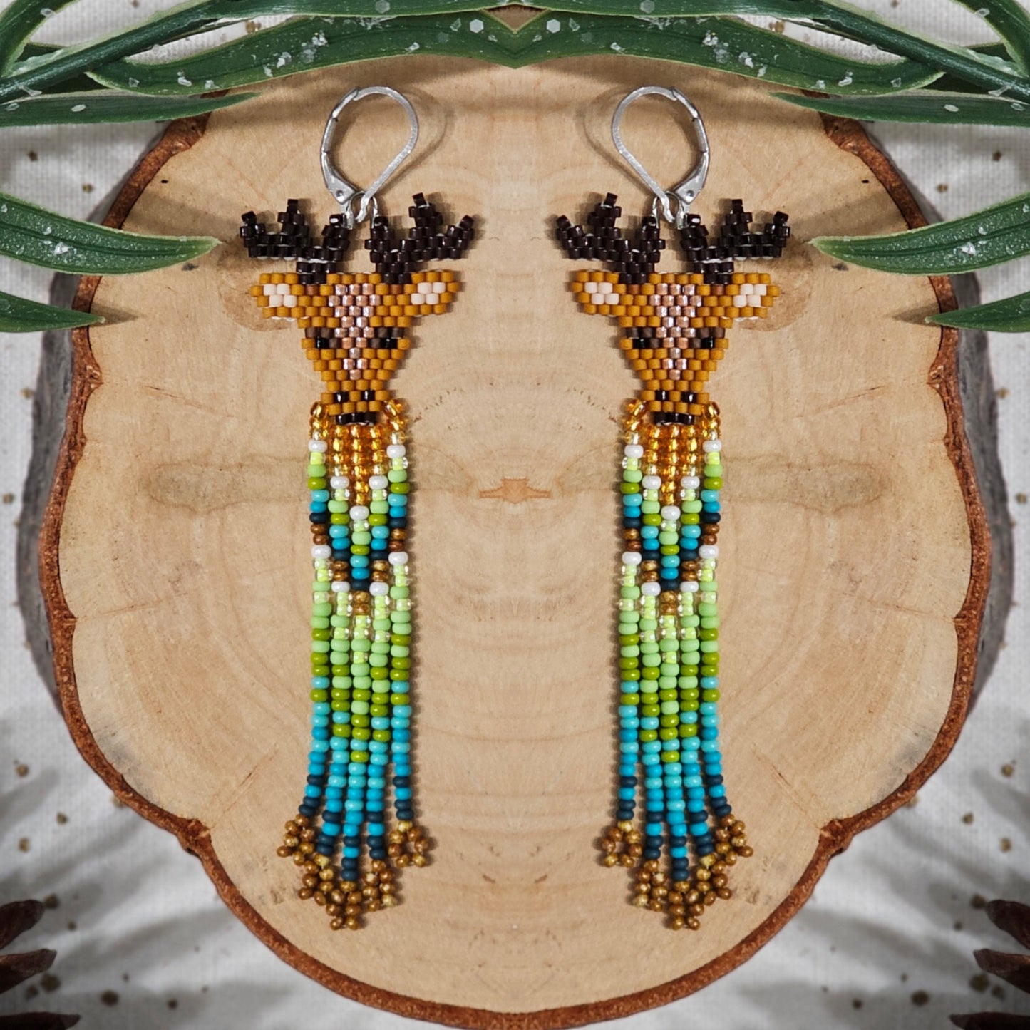 ✨NEW ✨Wild Spirit Collection 🦌 Elk Beading Earrings