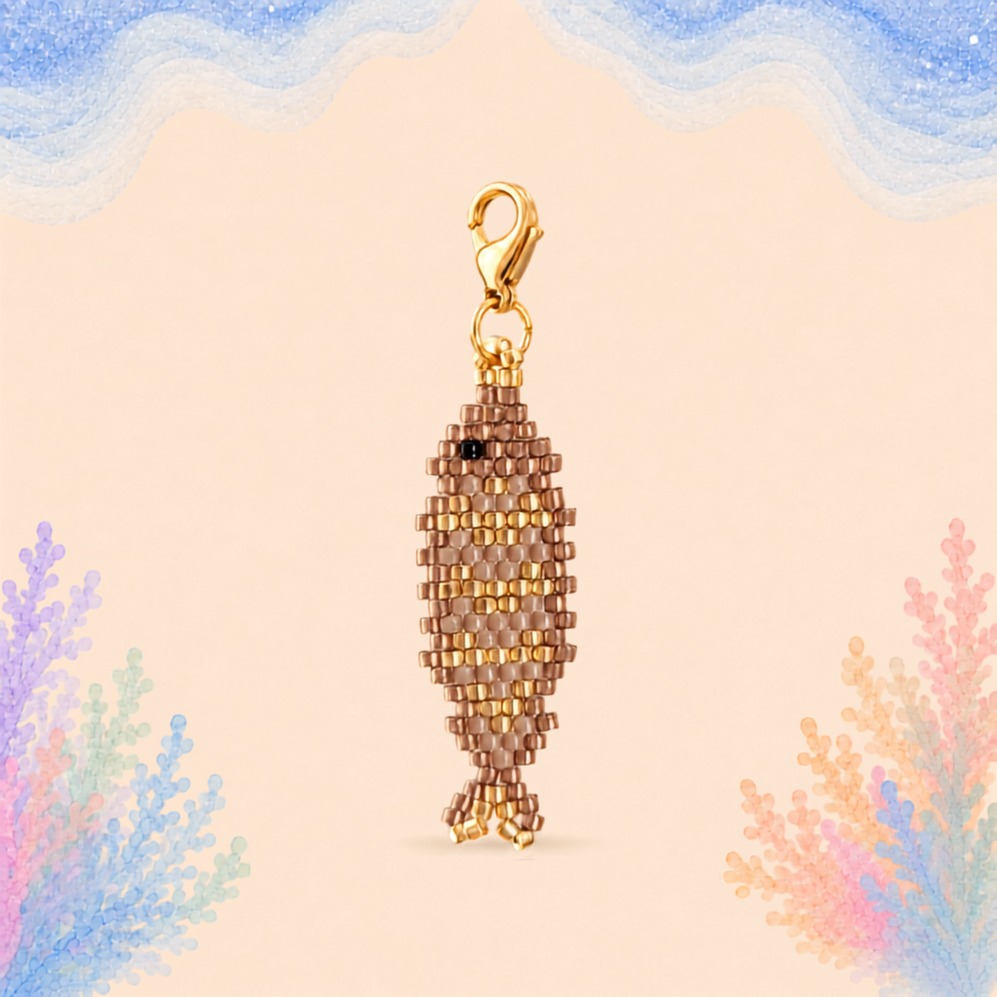 π Reef Fish Charm