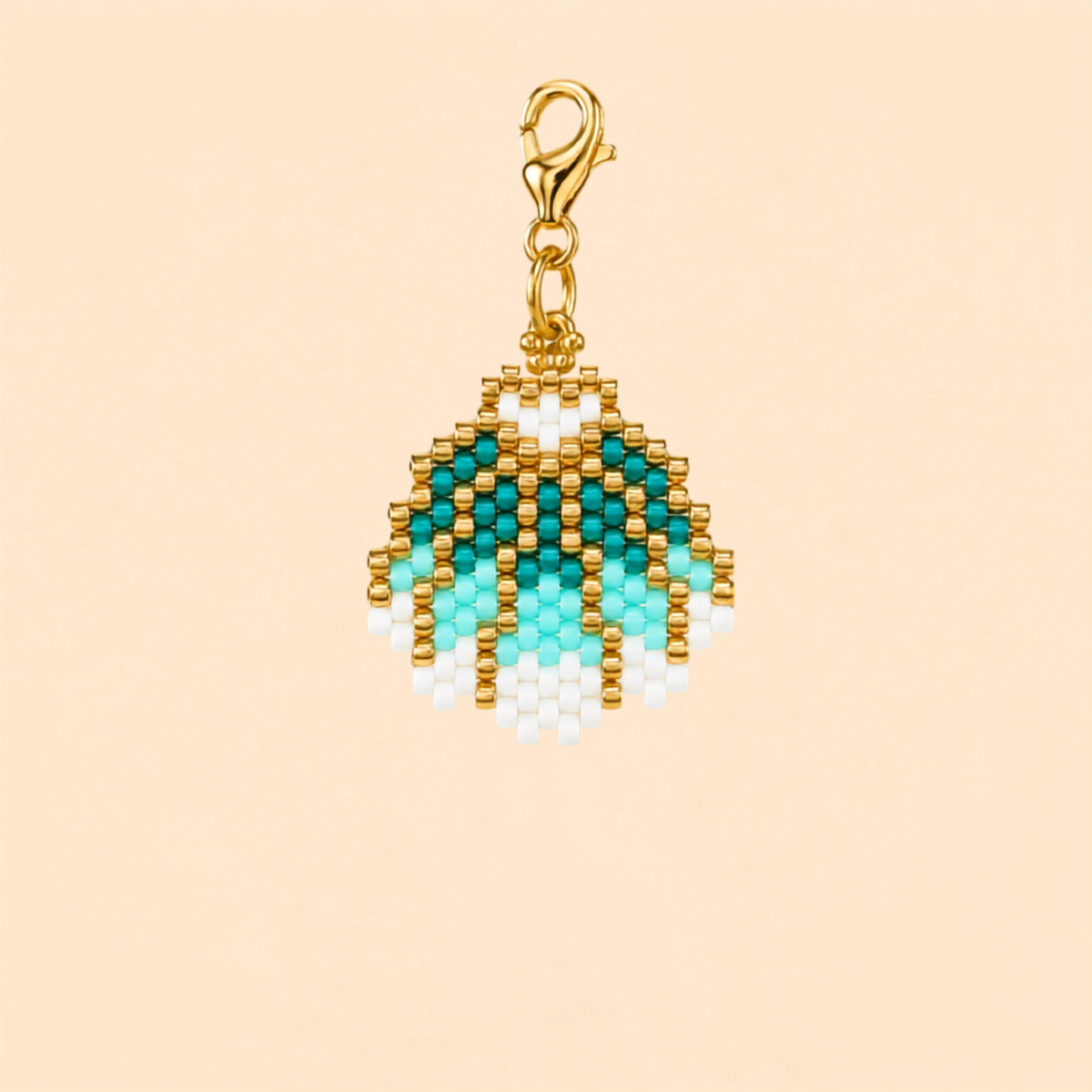 🐚 Scallop Shell Charm