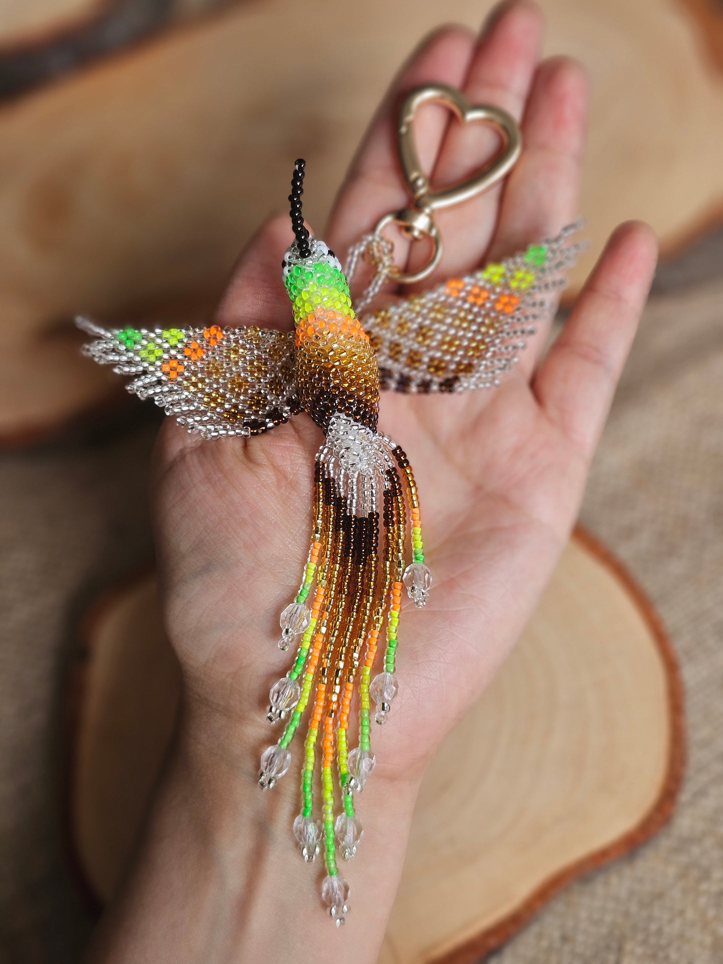 ✨ NEW ✨ 💚 Little Hummingbird 3D ✨ BAG CHARM ✨