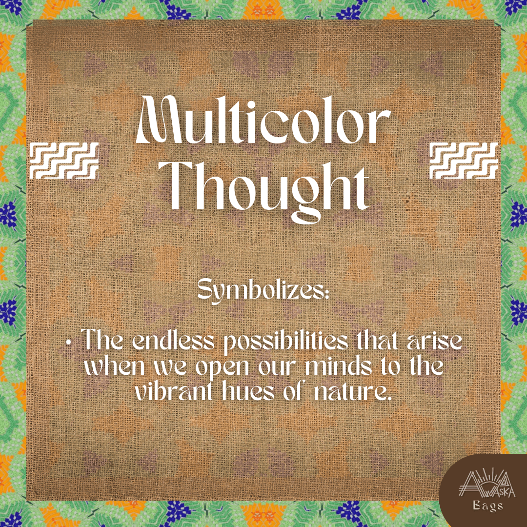 ππππ¬"Multicolor Thought" Beaded Bag πππ¬ - Awaska