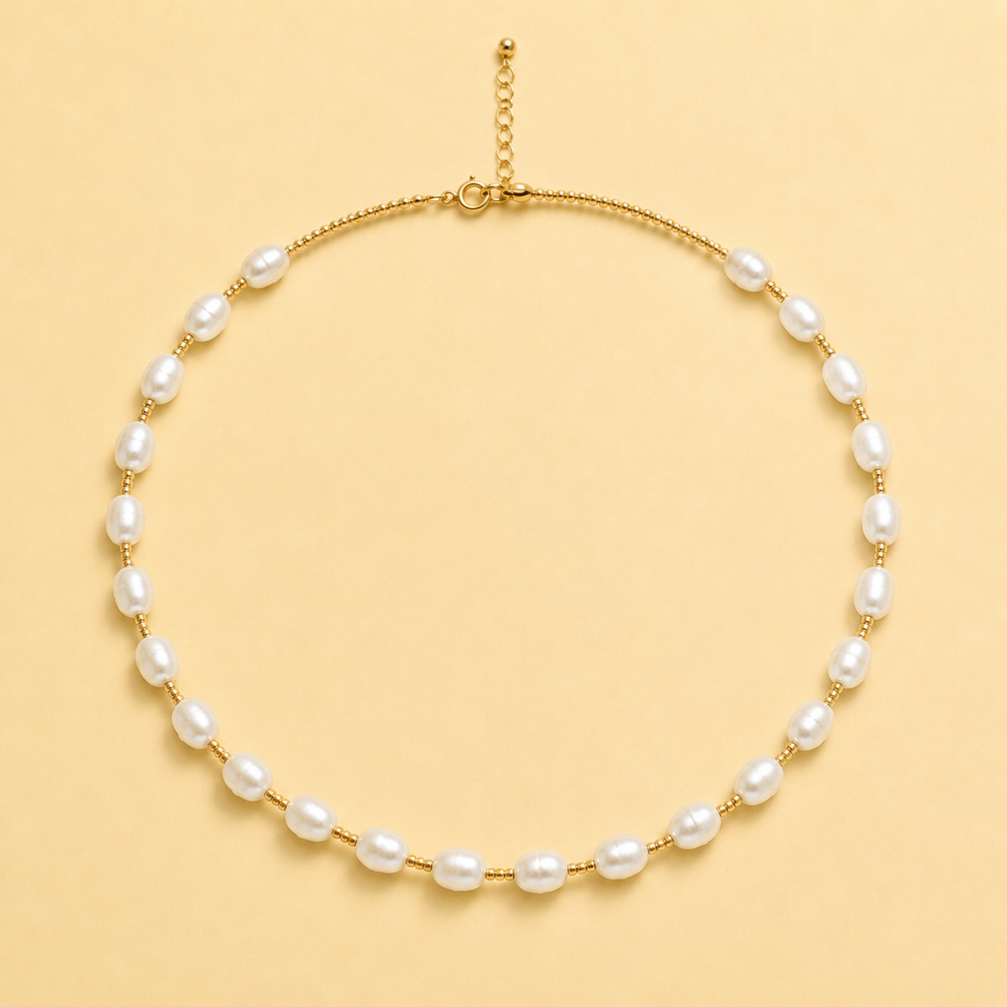 Freshwater Pearl Charm Necklace