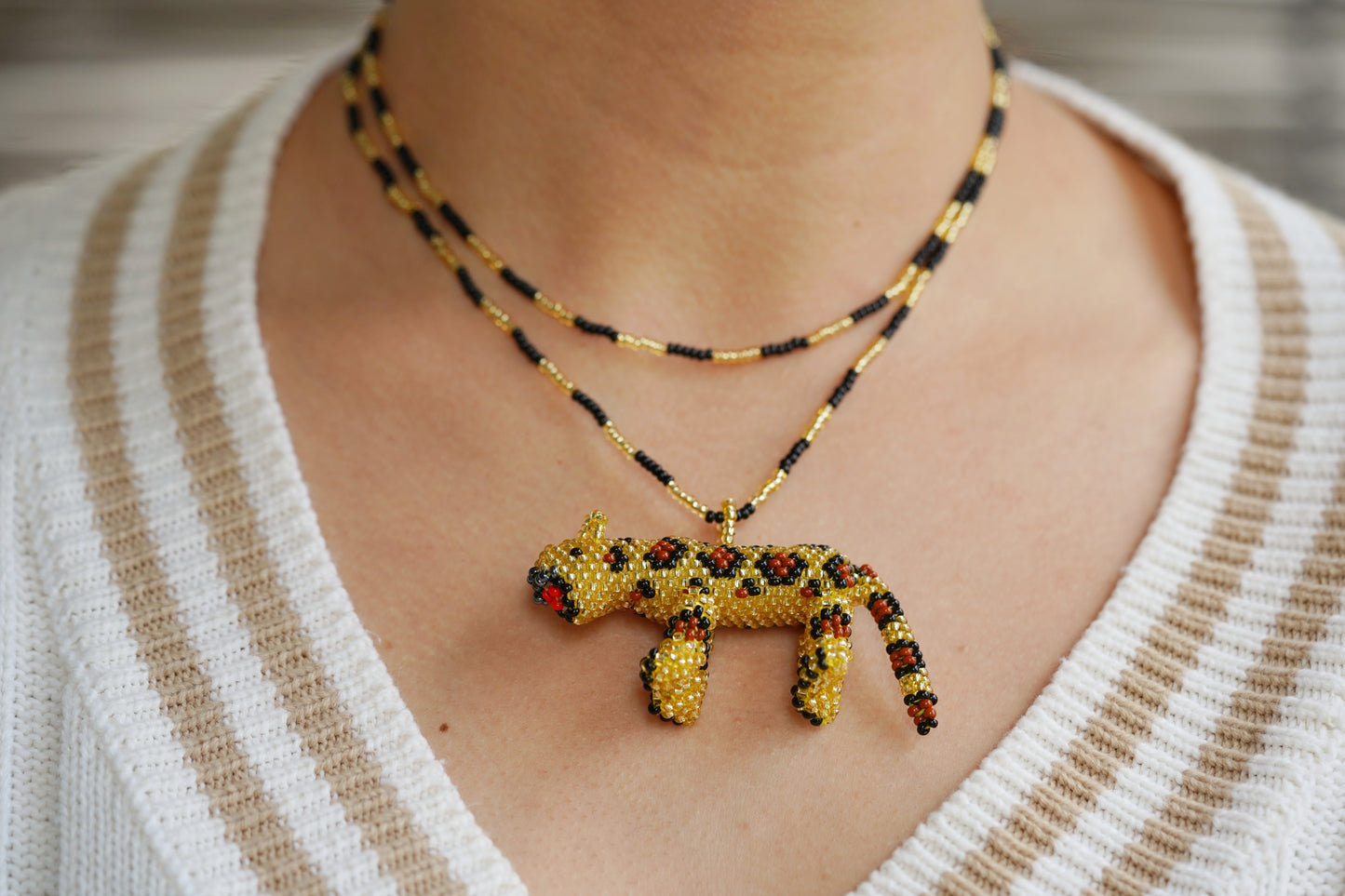 ✨ FEW ✨ ELEMENTS ✨ Jaguar 🐆 Beading 3D