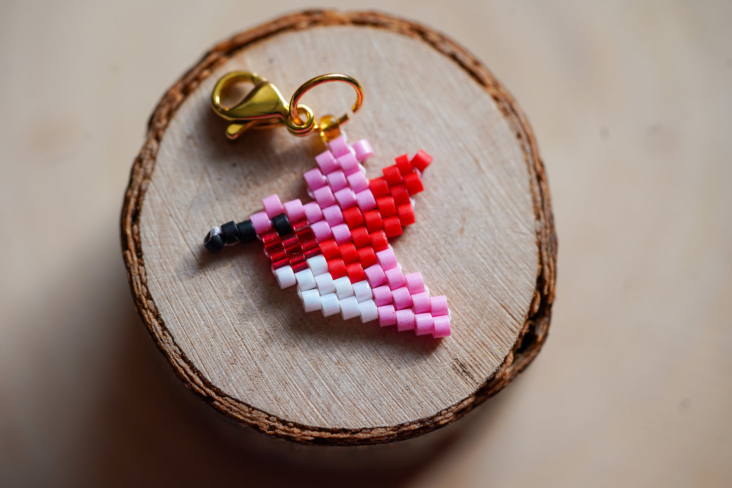 ✨❤️ NEW ❤️✨ SELF LOVE ✨ Hummingbird Beaded Charm