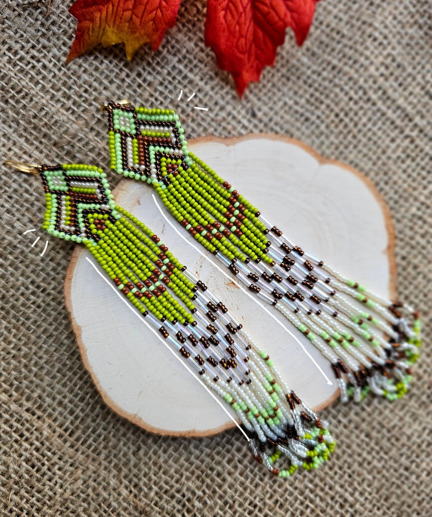 🍁 🌬️🍂✨Autumn Breeze Maxi Earrings✨🍂🌬️ - Awaska