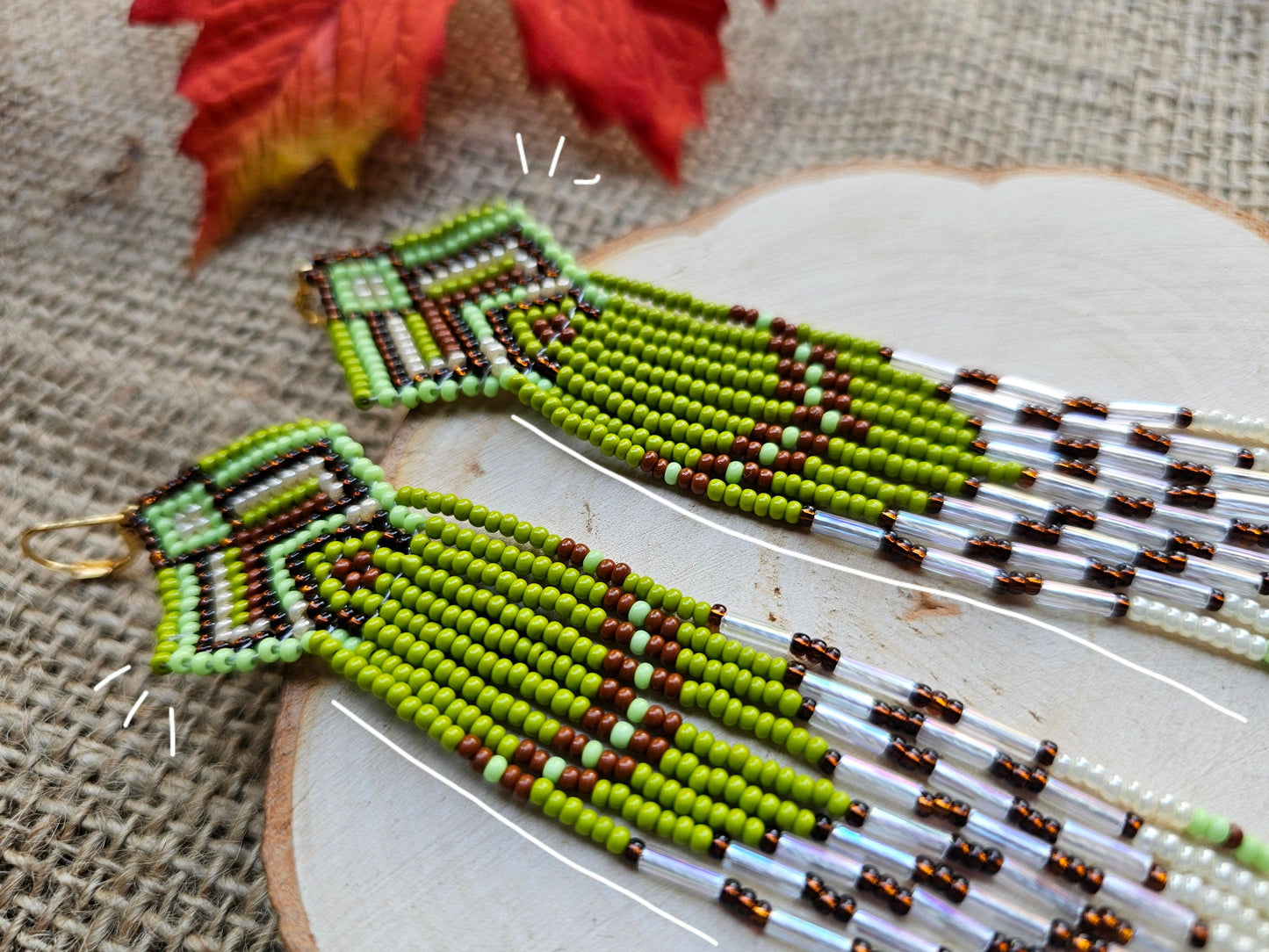 🍁 🌬️🍂✨Autumn Breeze Maxi Earrings✨🍂🌬️ - Awaska