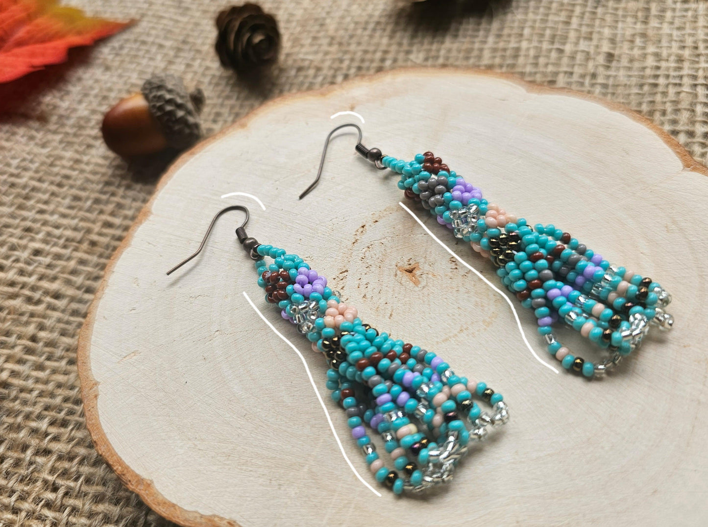 🍁 🍂🍃Autumn Roots Earrings🍃🍂 - Awaska