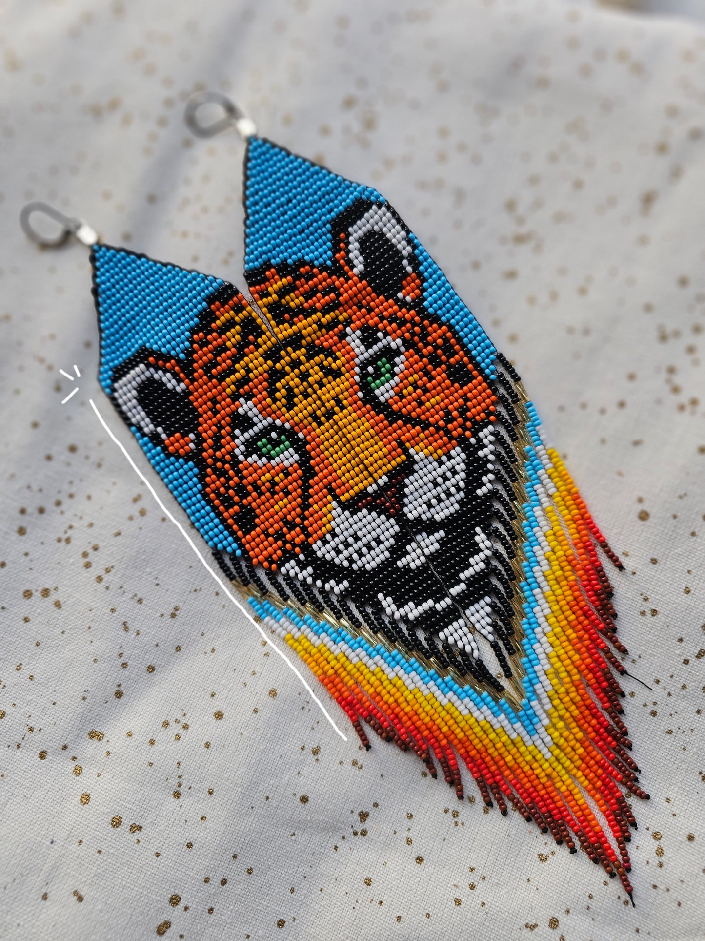 ✨ NEW 🐆 JAGUAR: Guardian of Nature - EARRINGS 🌿✨🍃🐆 - Awaska