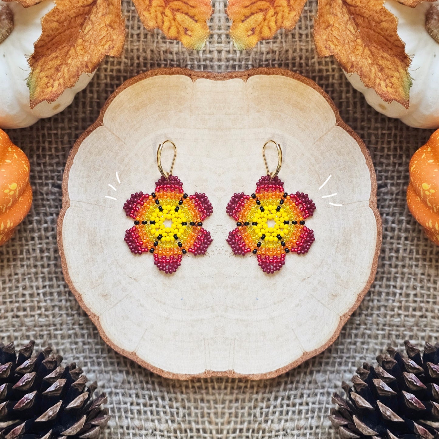 🍁✨NEW✨🍁 Autumn bloom earrings