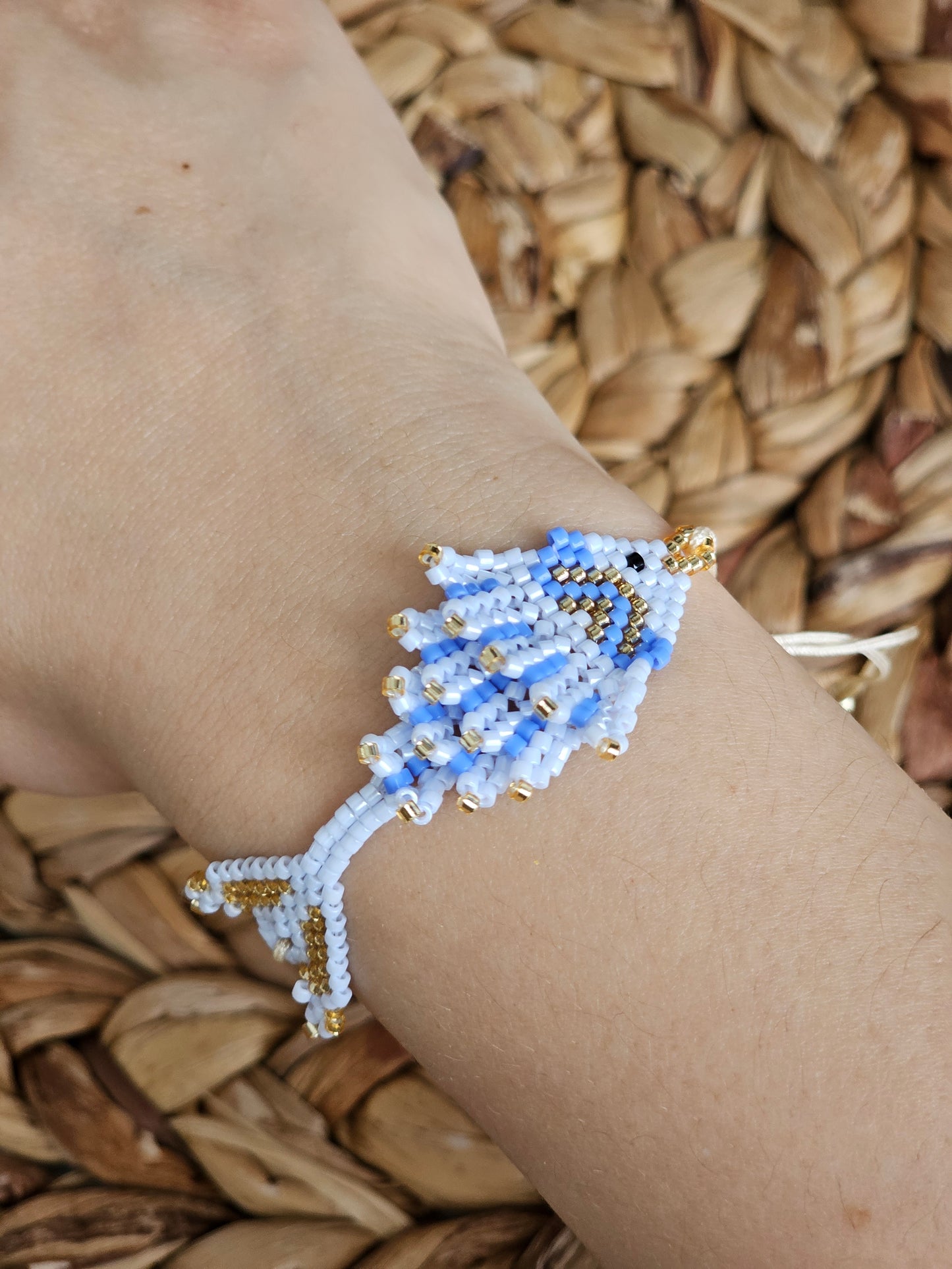 🐟🤍 Fish Bracelet 🤍🐟 Blue