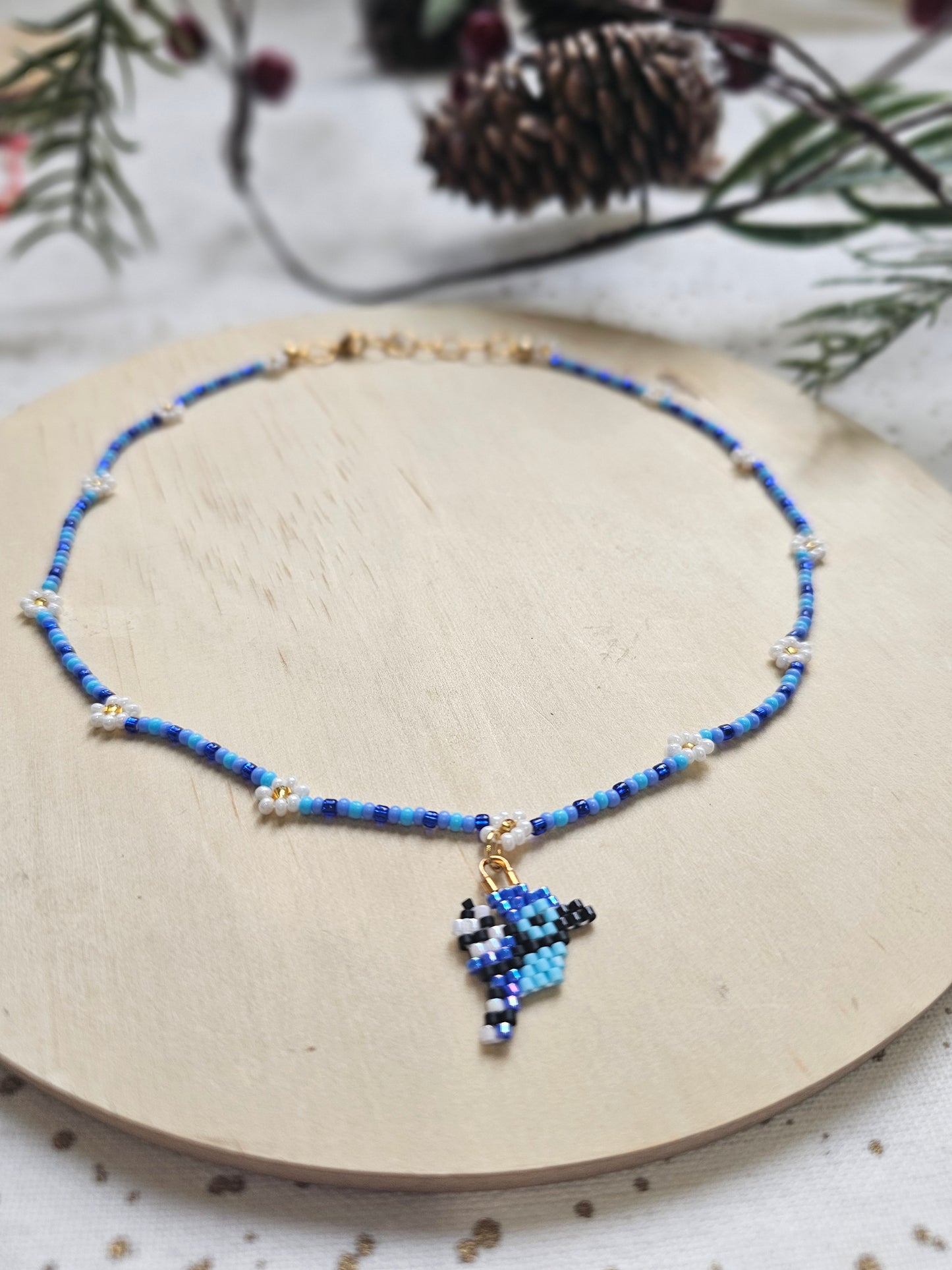 🌟NEW🌟 Blue Jay Necklace