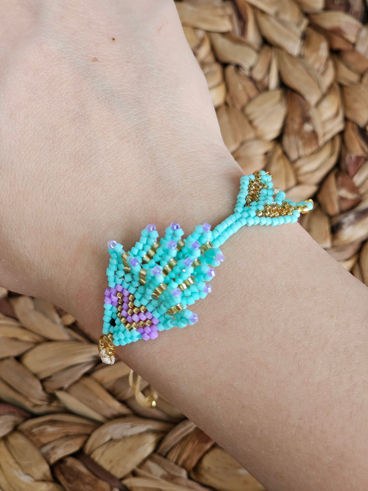 🐟🤍 Fish Bracelet 🤍🐟 Turquoise