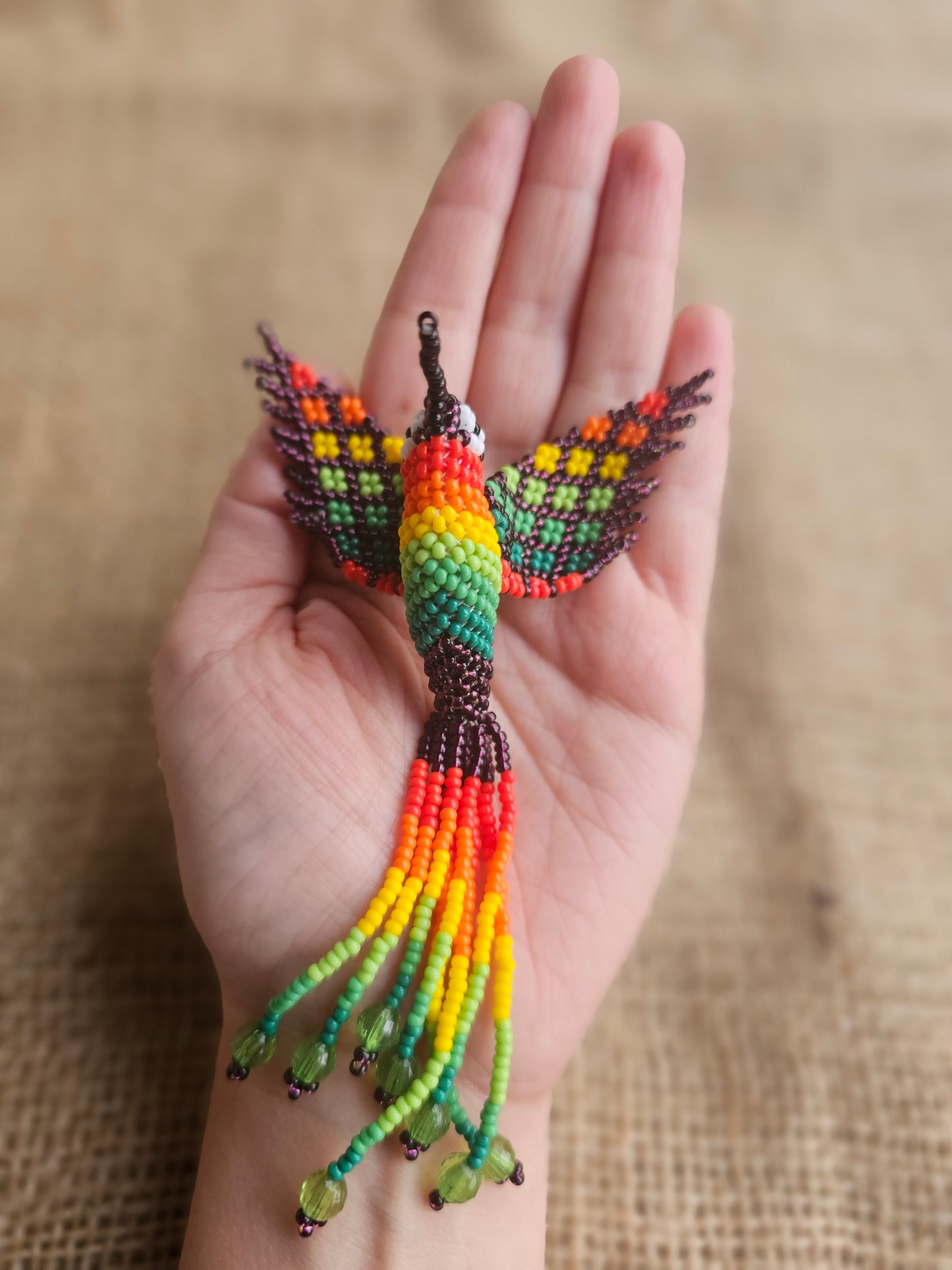 Little hummingbird ✨ 3D Beading