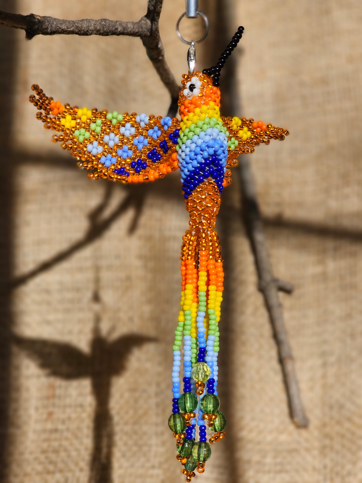 Little humming bird ✨ 3D beading ✨