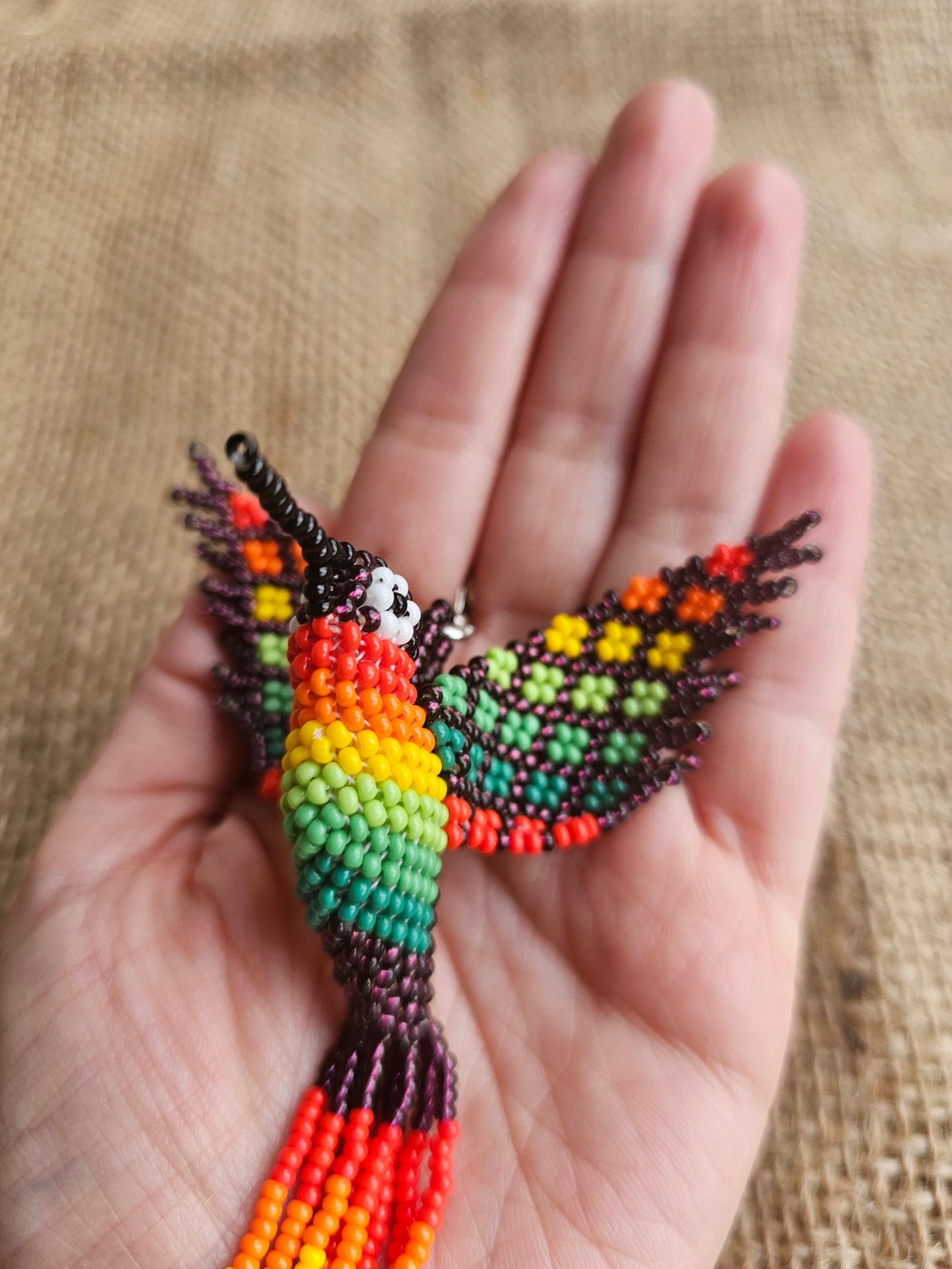 Little hummingbird ✨ 3D Beading