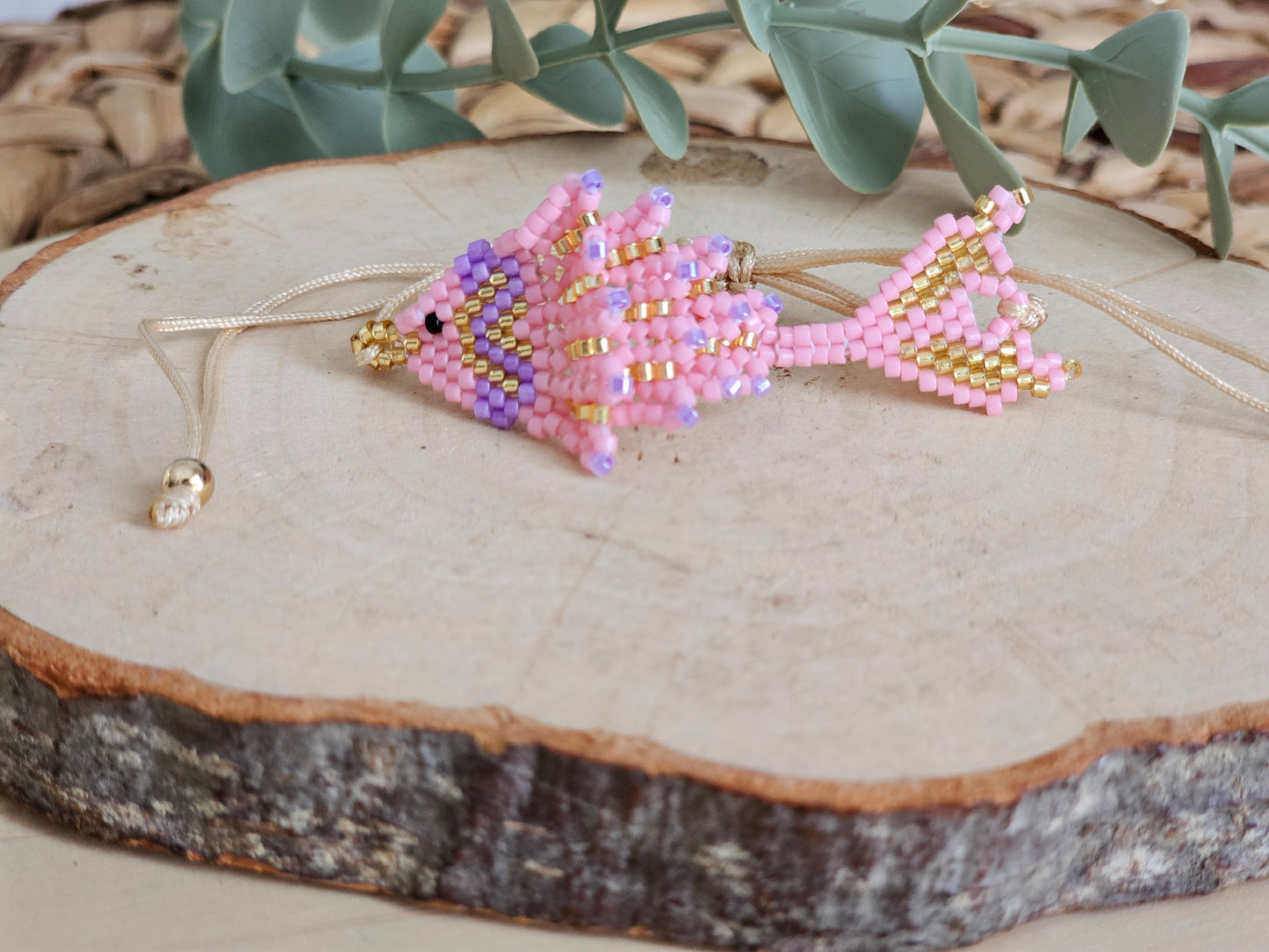 🐟🤍 Fish Bracelet 🤍🐟 Pink
