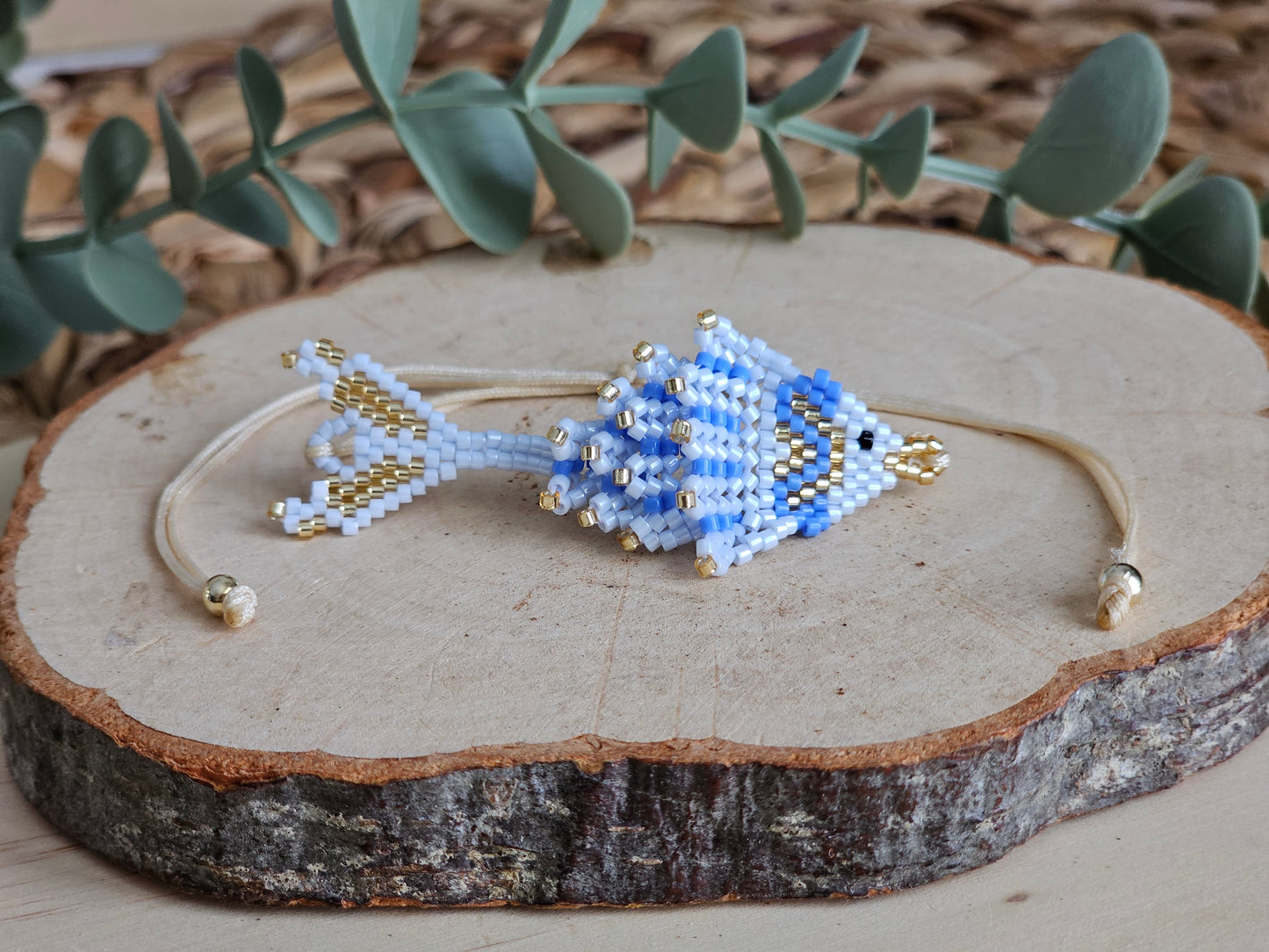 🐟🤍 Fish Bracelet 🤍🐟 Blue