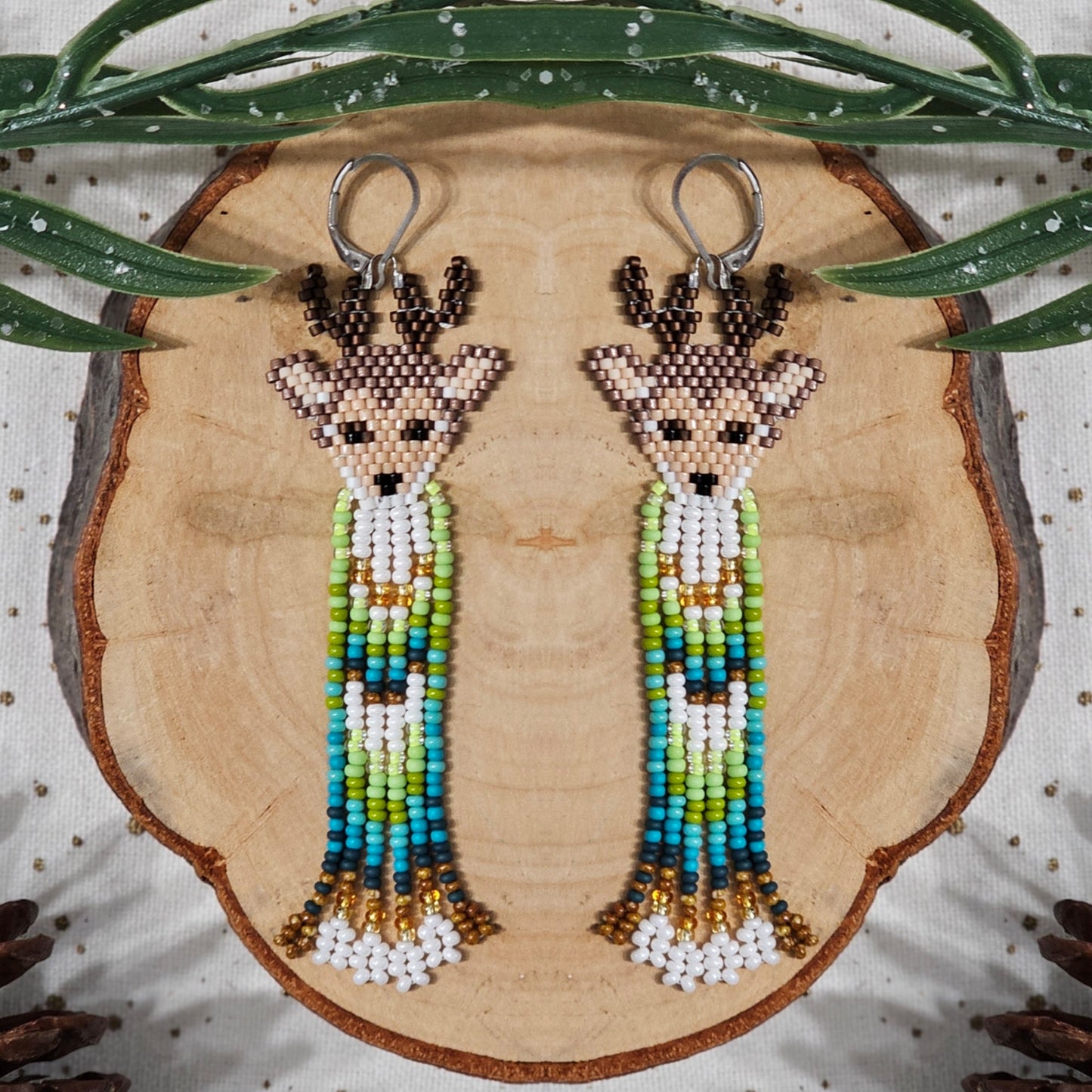 ✨NEW ✨Wild Spirit Collection 🦌 Deer Beading Earrings