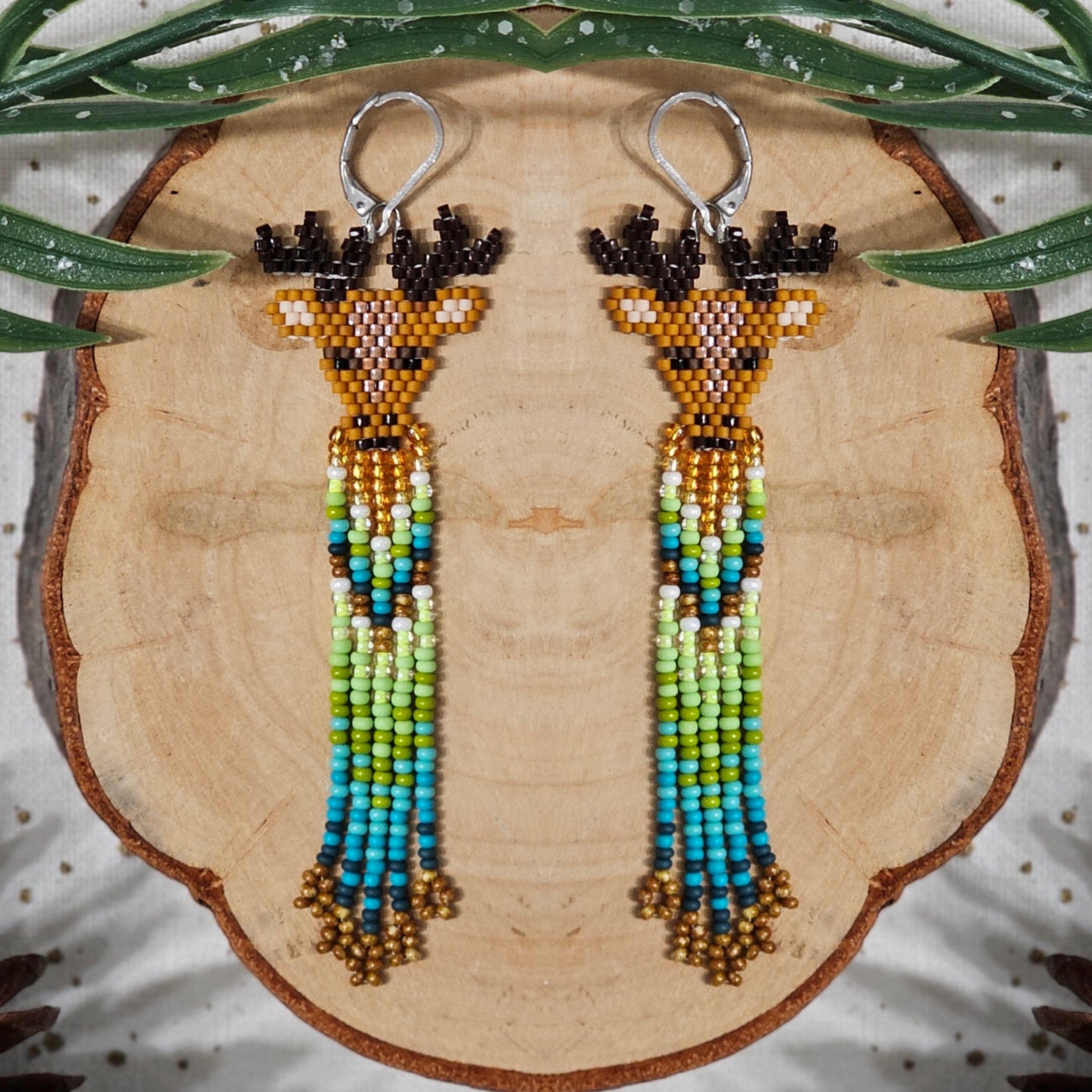 ✨NEW ✨Wild Spirit Collection 🦌 Elk Beading Earrings