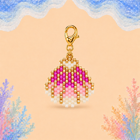 🐚 Scallop Shell Charm