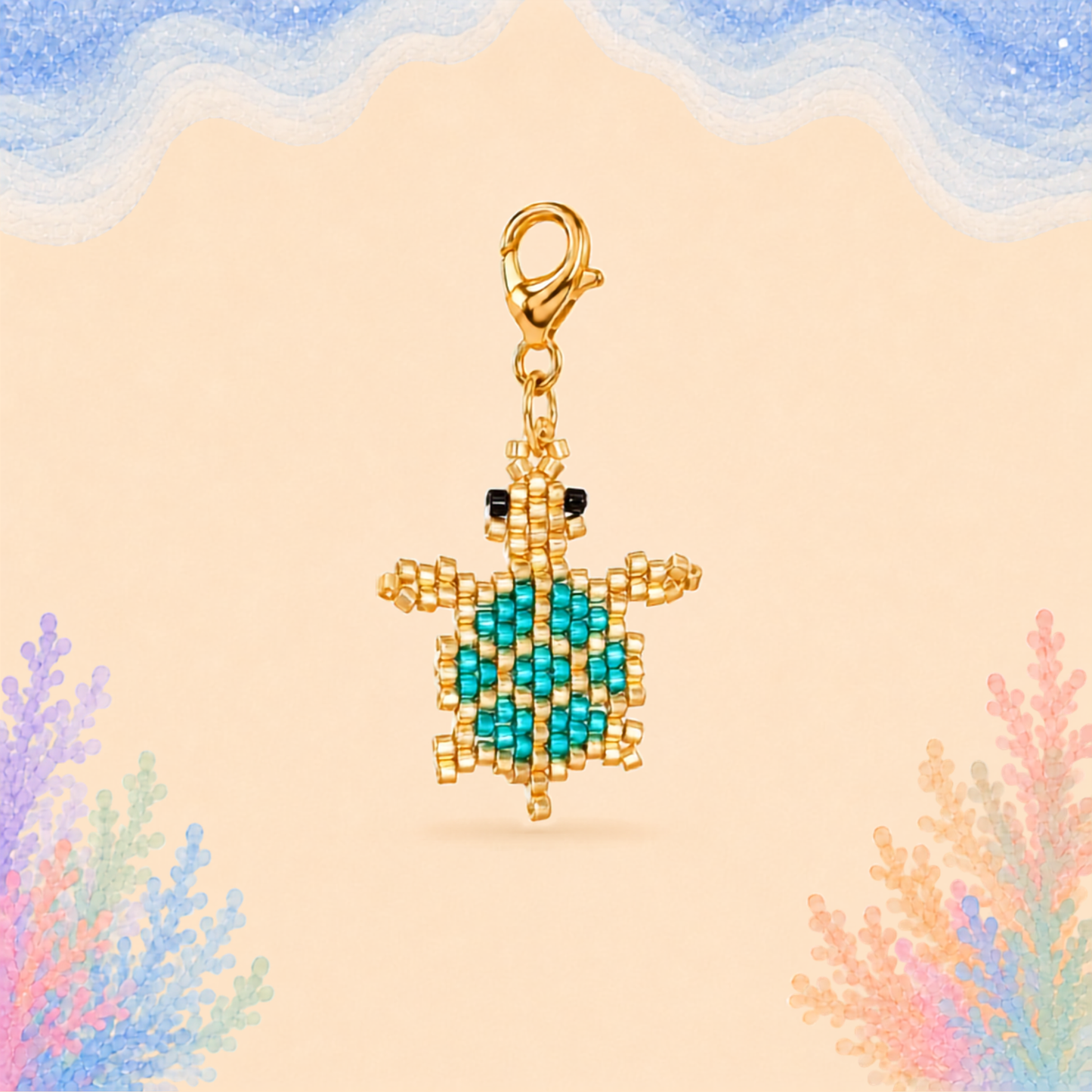 🐢 Sea Turtle Charm