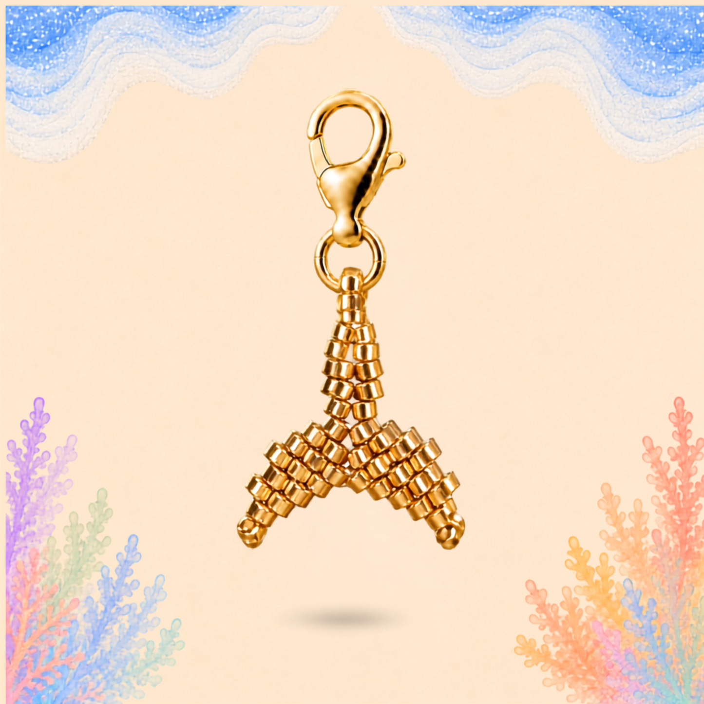 🐋 Whale Tail Charm