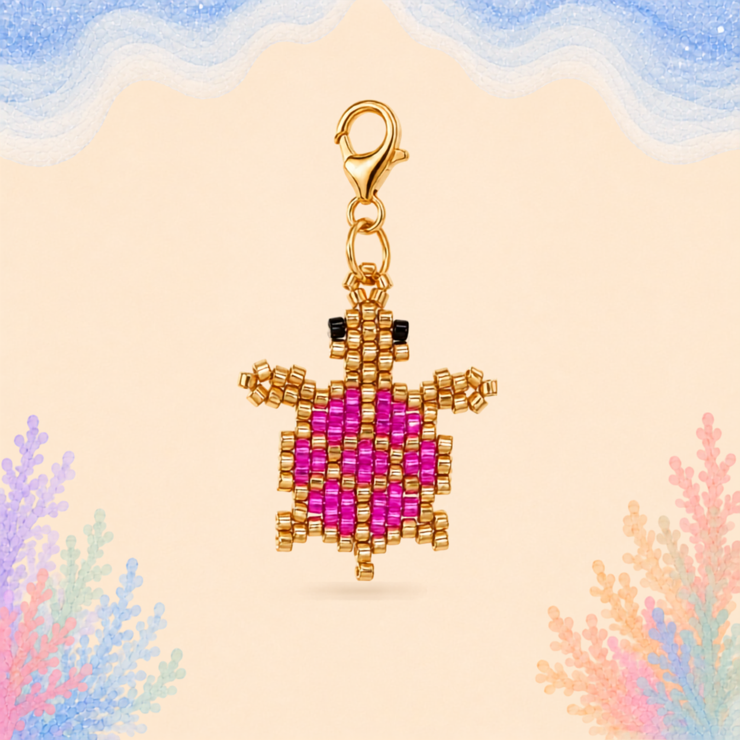 🐢 Sea Turtle Charm