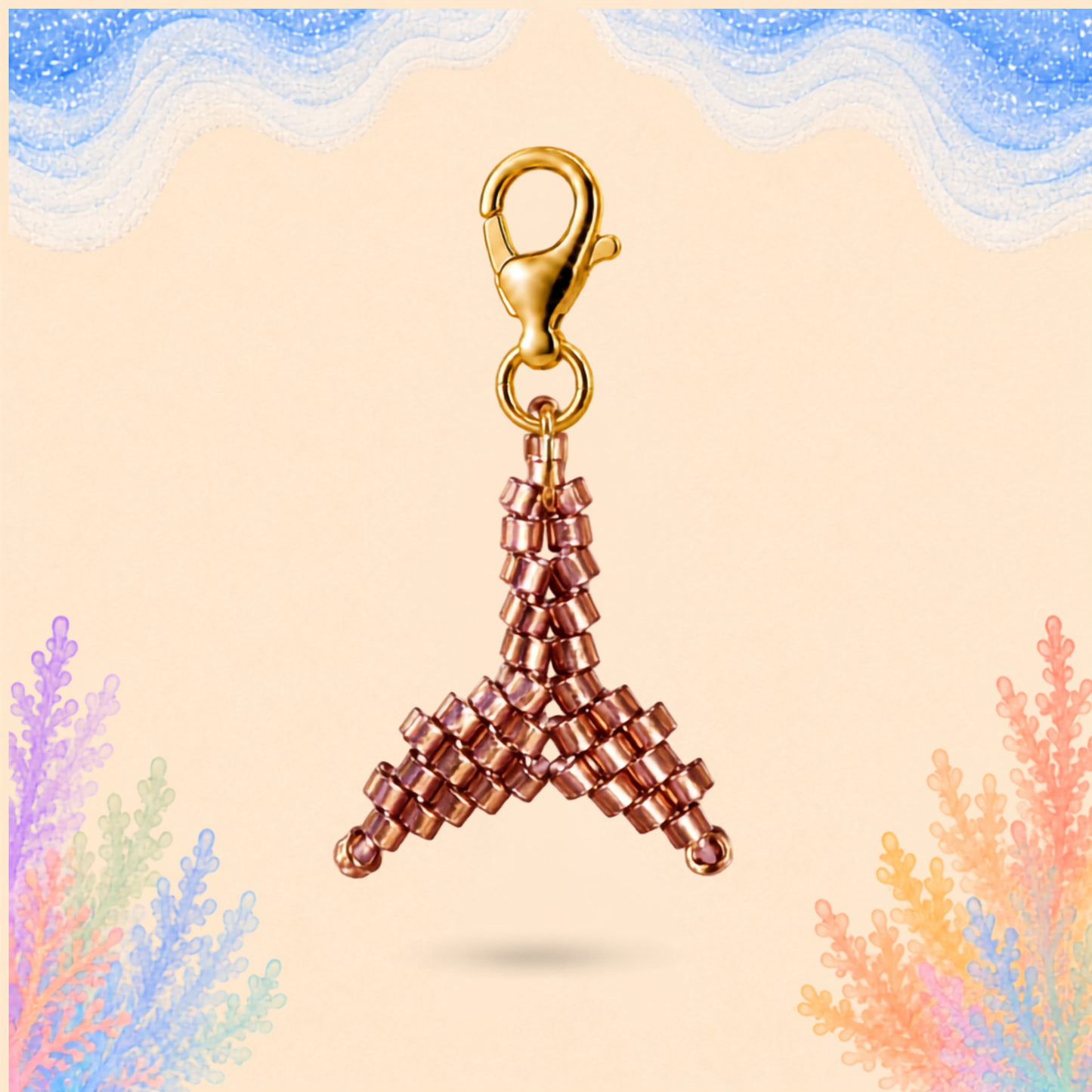🐋 Whale Tail Charm