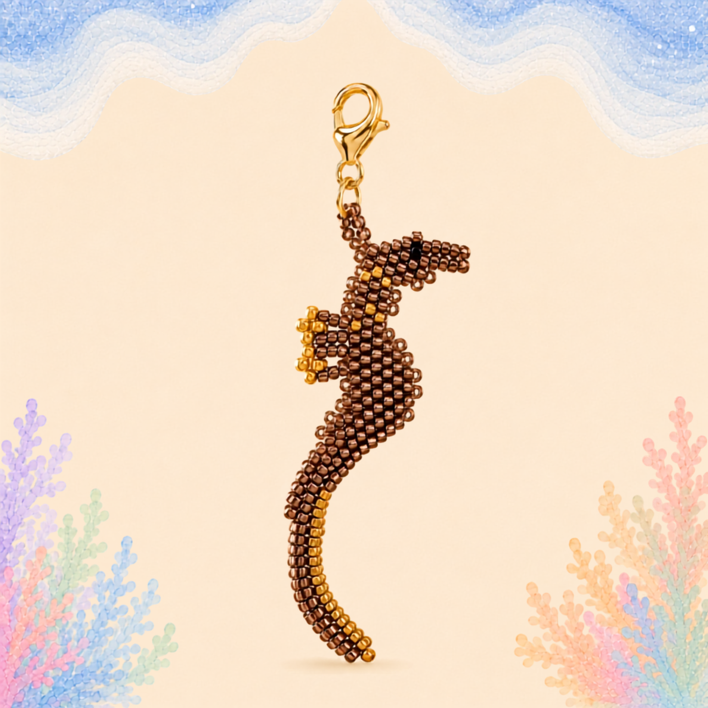 🐚 Seahorse Charm