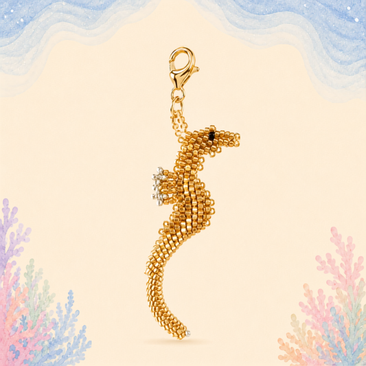 🐚 Seahorse Charm