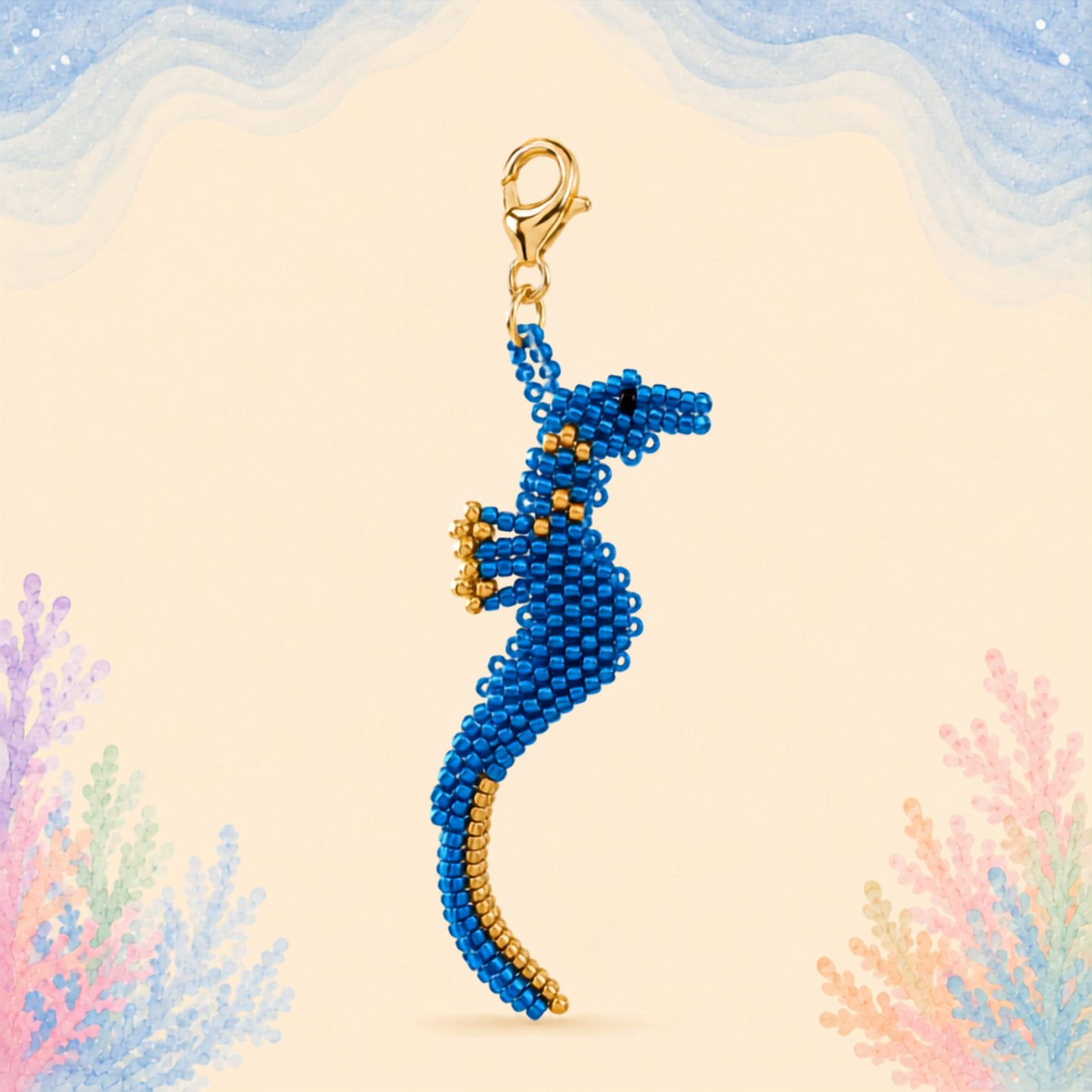 🐚 Seahorse Charm