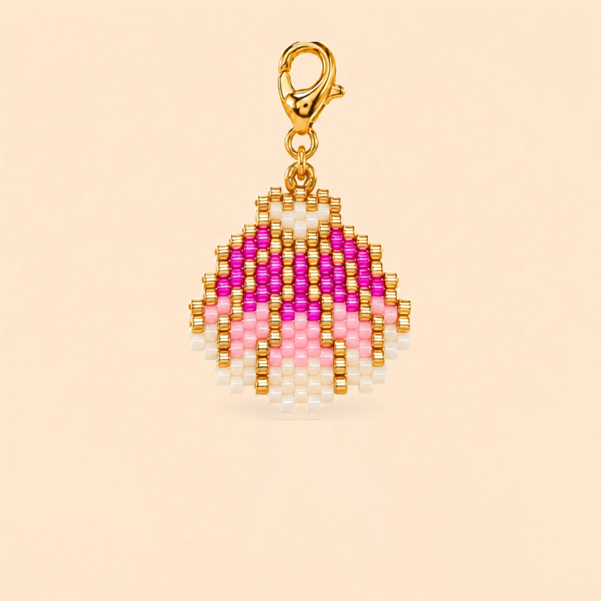 🐚 Scallop Shell Charm