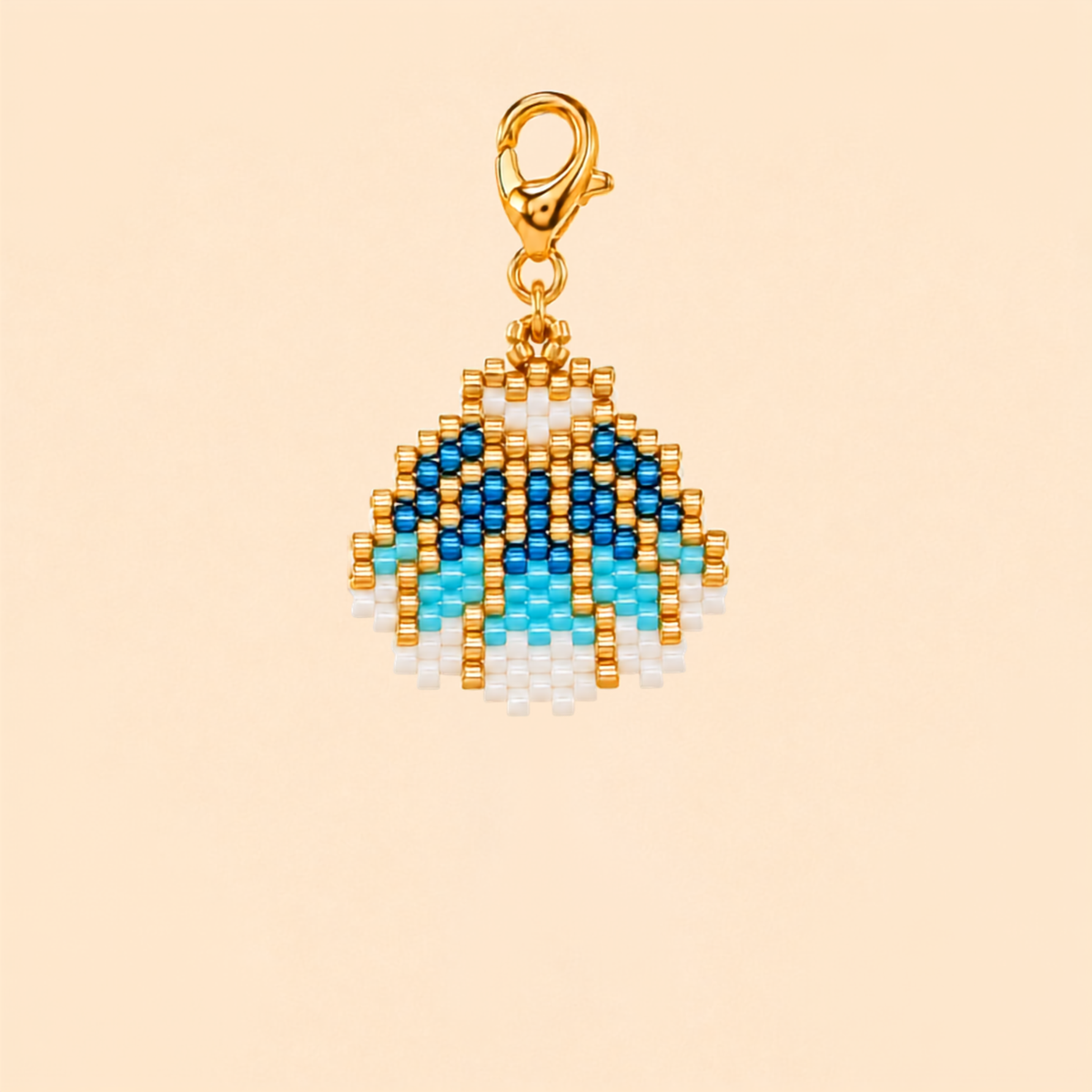 🐚 Scallop Shell Charm