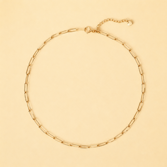 Paperclip Charm Necklace