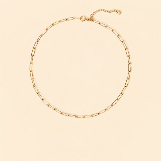 Paperclip Charm Necklace