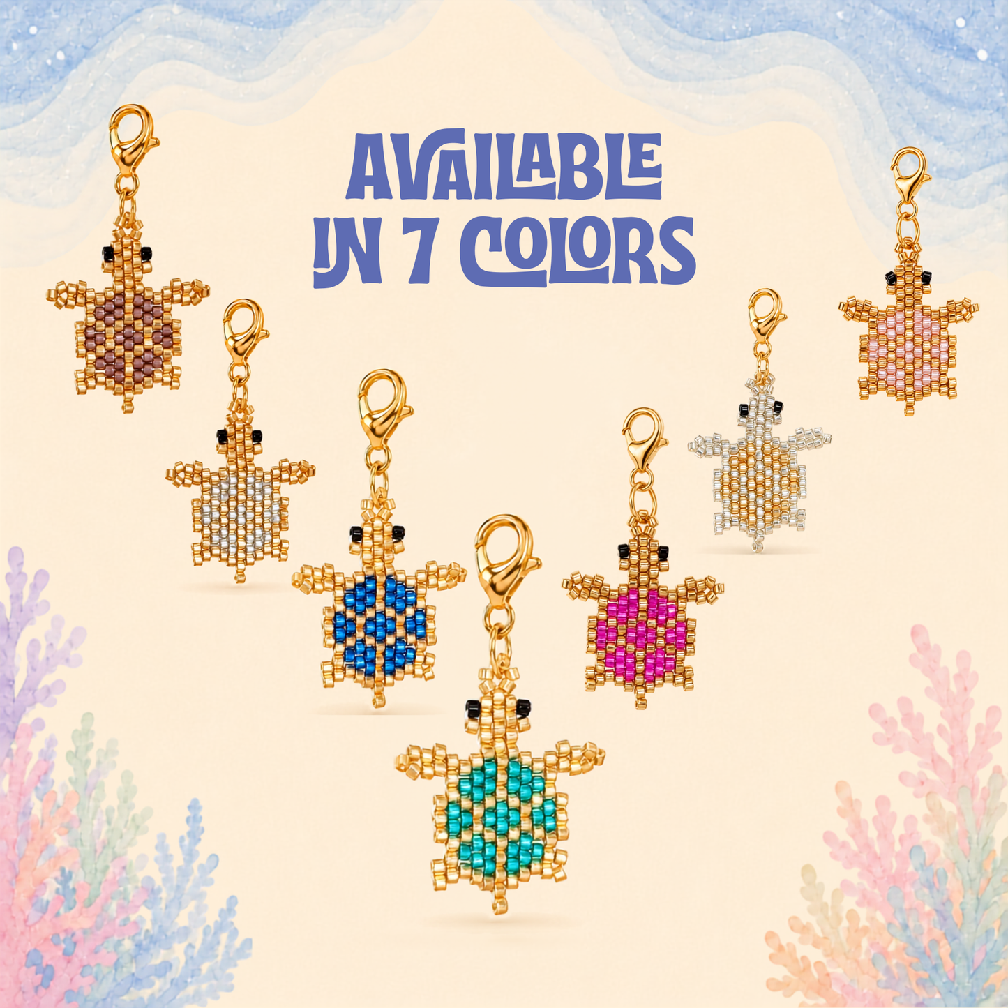 🐢 Sea Turtle Charm