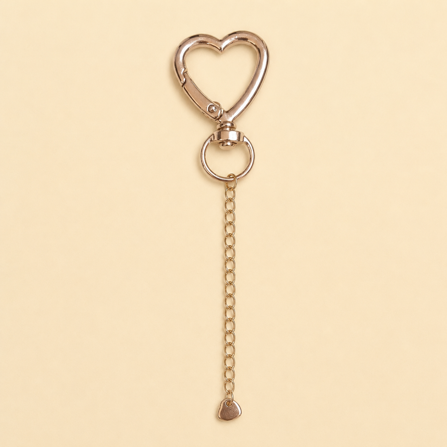 Heart Charm Keychain