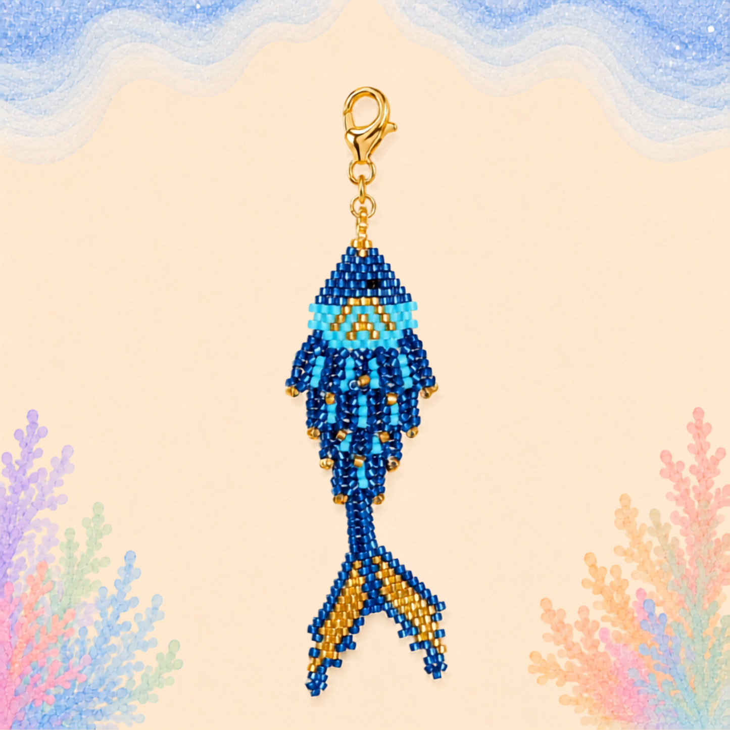 🐟 Reef Angelfish Charm