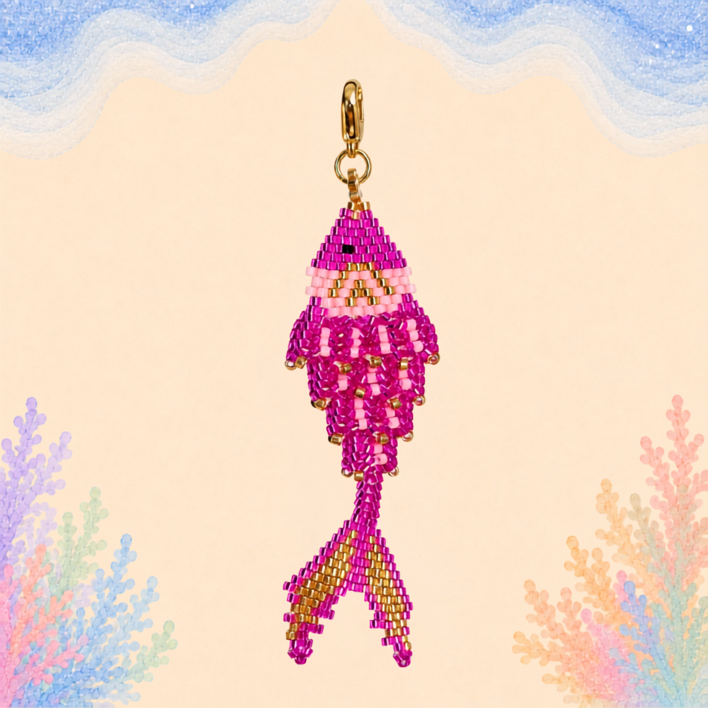 🐟 Reef Angelfish Charm