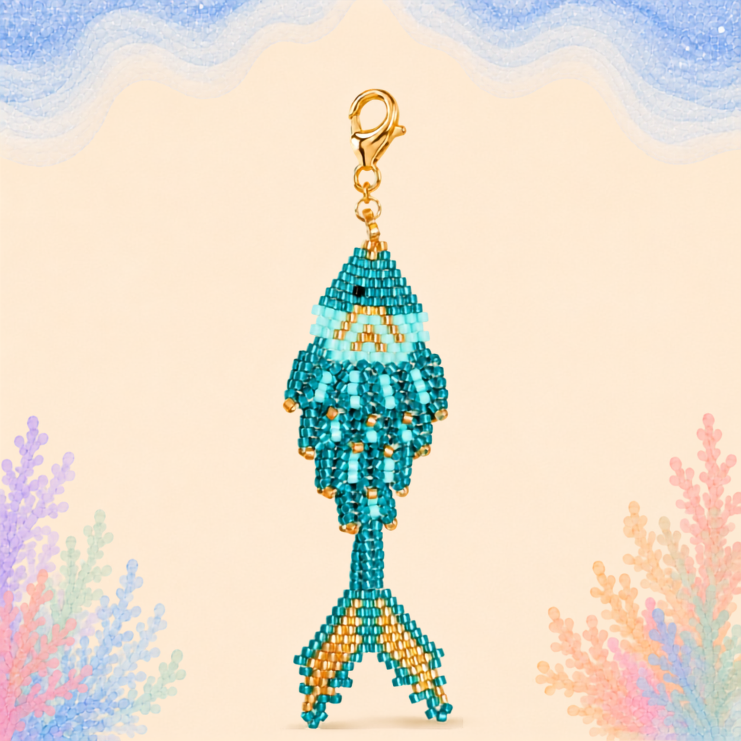 🐟 Reef Angelfish Charm