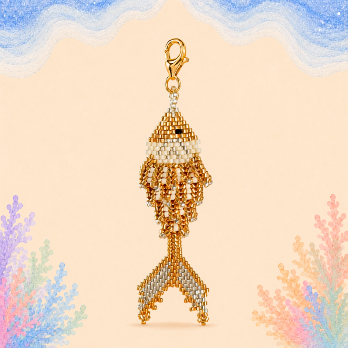 🐟 Reef Angelfish Charm