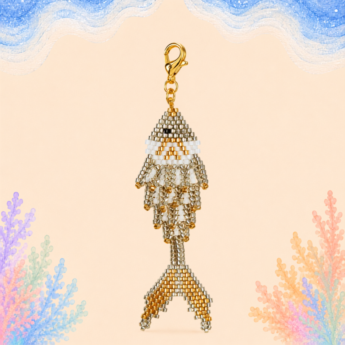 🐟 Reef Angelfish Charm