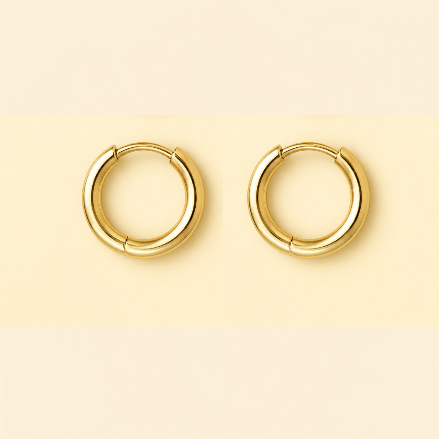 Charm Hoops (Pair)