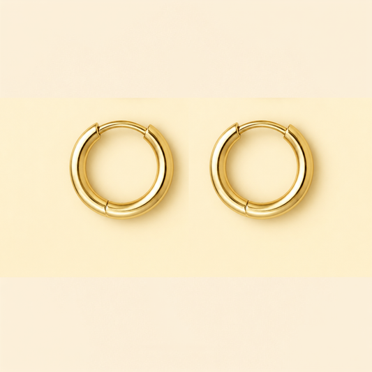 Charm Hoops (Pair)