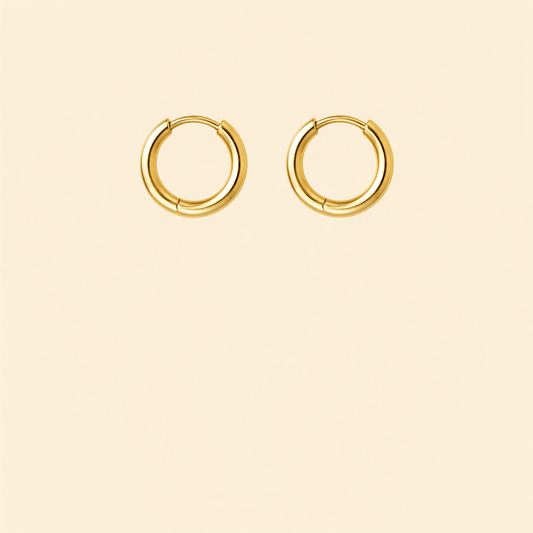 Charm Hoops (Pair)