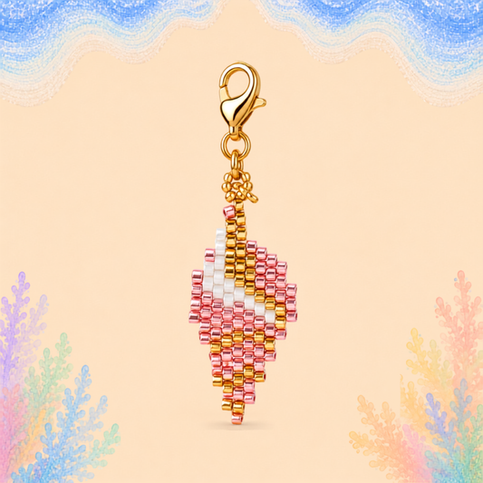 🐚 Spiral Shell Charm