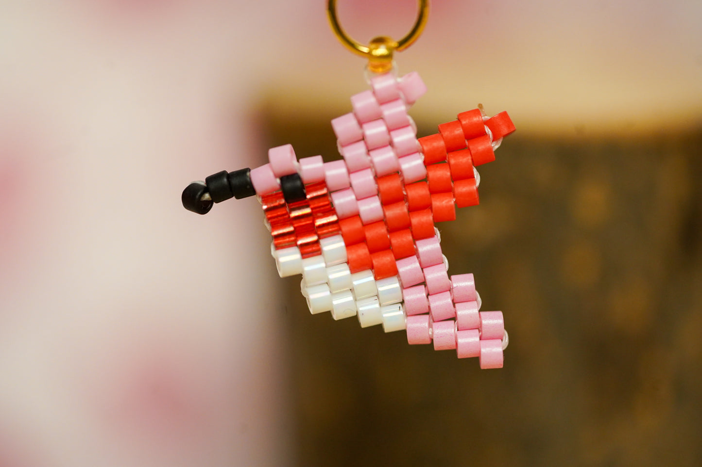 ✨❤️ NEW ❤️✨ SELF LOVE ✨ Hummingbird Beaded Charm