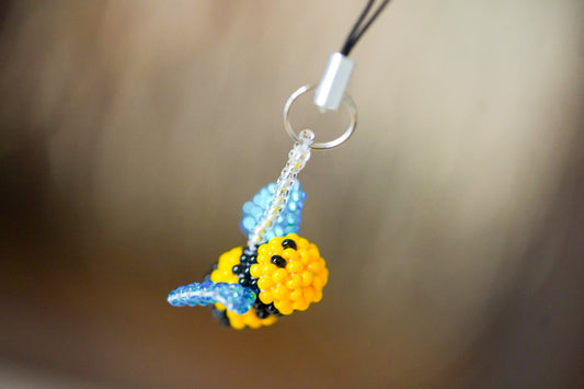 💛✨ NEW✨🐝 HIVES OF THE EARTH ✨  Little Bee 3D beaded charm